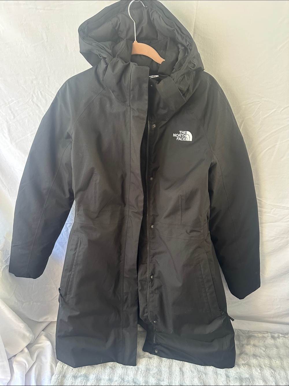 The North Face Women's Black Waterproof Arctic Parka II Jacket